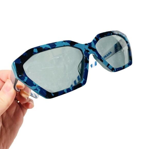 PRADA Disguise Sunglasses SPR 03V Blue - Picture 8 of 9